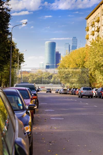 Москва. Москва-сити. Улица города / Город, архитектура / городской пейзаж