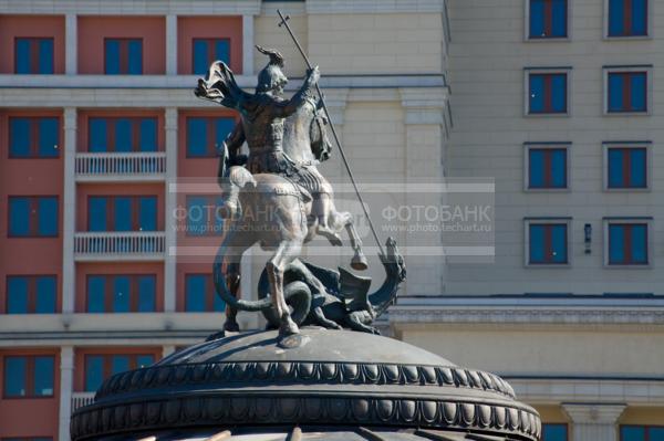 Москва. Манежная площадь.  / Город, архитектура / архитектура и скульптура