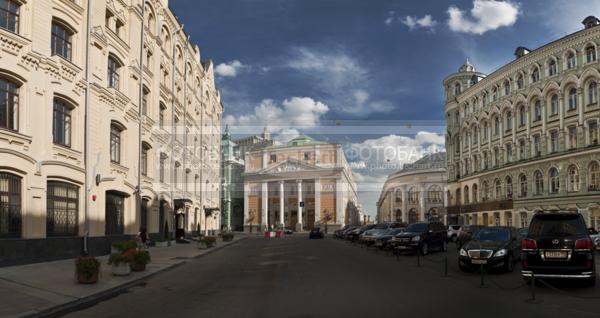 Россия. Москва. Биржевая площадь.  / Город, архитектура / городской пейзаж