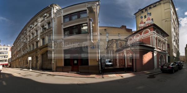 Россия. Москва. Старопанский переулок.  / Город, архитектура / городской пейзаж