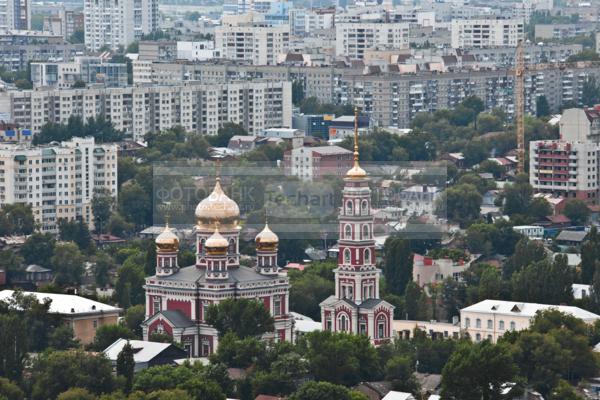 Россия. Саратов. Церковь Покрова Пресвятой Богородицы.  / Город, архитектура / городской пейзаж