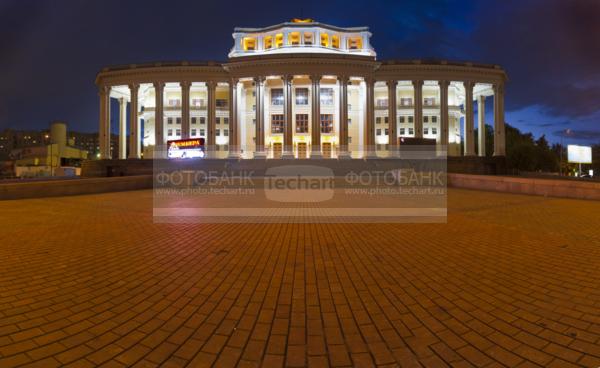 Россия. Москва. Центральный академический театр Российской армии.  / Город, архитектура / архитектура и скульптура