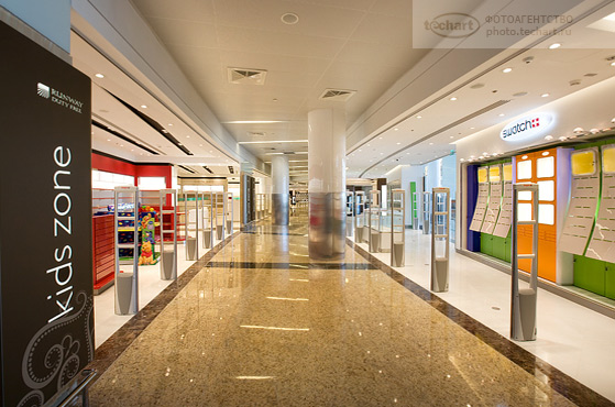 Фотосъемка интерьера магазинов Дьюти Фри в аэропорту