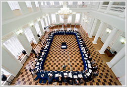 Репортажная фотосъемка конференции Konrad-Adenauer-Stiftung в Доме Пашкова