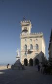 Сан-Марино. Пьяцца делла Либерта. Палаццо Пубблико. San-Marino. Piazza della Liberta. Palazzo Pubblico.