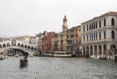 Италия. Венеция. Большой канал. Мост Риальто. Гондола. Italy. Venice. Grand Canal. Rialto Bridge. Gondola. Italia. Venezia.