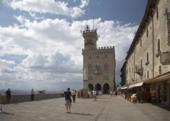 Сан-Марино. Пьяцца делла Либерта. Палаццо Пубблико. San-Marino. Piazza della Liberta. Palazzo Pubblico.