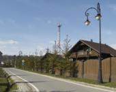 Дорога в коттеджный поселок в подмосковье