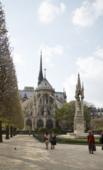 Франция. Париж. Собор Парижской Богоматери. Нотр-Дам. France. Paris. Notre Dame de Paris.