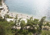 Греция. Нафплион. Эгейское море.Greece. Nafplion. Aegean Sea. Sky View.