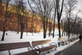 Россия. Москва. Александровский сад. Кремлевская стена. Russia. Moscow. Alexander Garden. Kremlin Wall