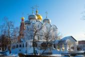 Россия. Москва. Новодевичий монастырь.Смоленский собор