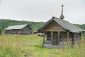 Россия. Архангельская область. Кенозерье. Ведягино. Часовня Андрея Первозванного