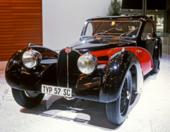 Ретро-автомобили. Bugatti T57SC Atalante 1936. Бугатти