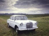 Ретро-автомобили. Mercedes 200D 1962. Мерседес