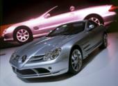 Ретро-автомобили. Mercedes SLR. Мерседес