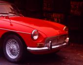 Ретро-автомобили. MGB roadster 1962