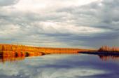 Россия. Сибирь. Среднесибирское плоскогорье, Красноярский край. Эвенкия, река Мойерокан