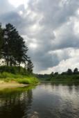 Природа России. Калужская  область. Река Жиздра
