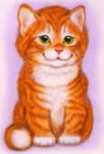 Графика. Акрил. Котенок