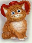 Графика. Акрил. Котенок